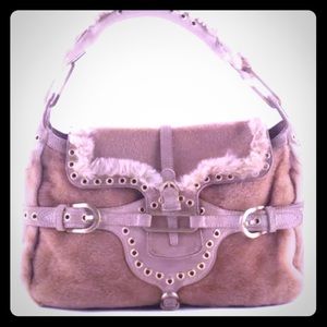 Authentic Jimmy Choo furry Limited Edition purse